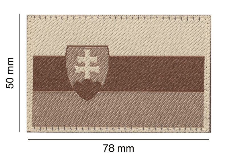 Slovakia Flag Patch Clawgear