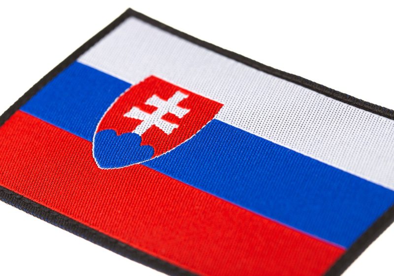 Slovakia Flag Patch Clawgear