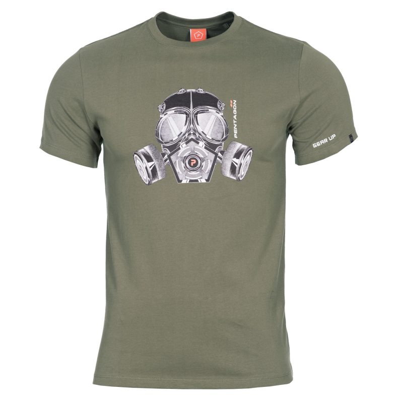 Tričko Gas Mask Pentagon