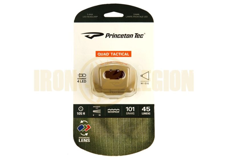 Čelovka Quad Tactical Princeton Tec