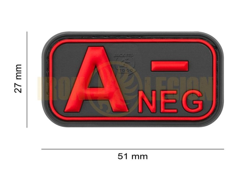 Bloodtype Rubber Patch JTG