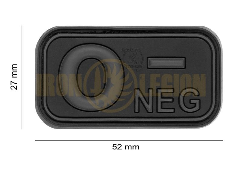 Bloodtype Rubber Patch JTG