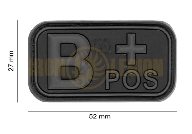 Bloodtype Rubber Patch JTG