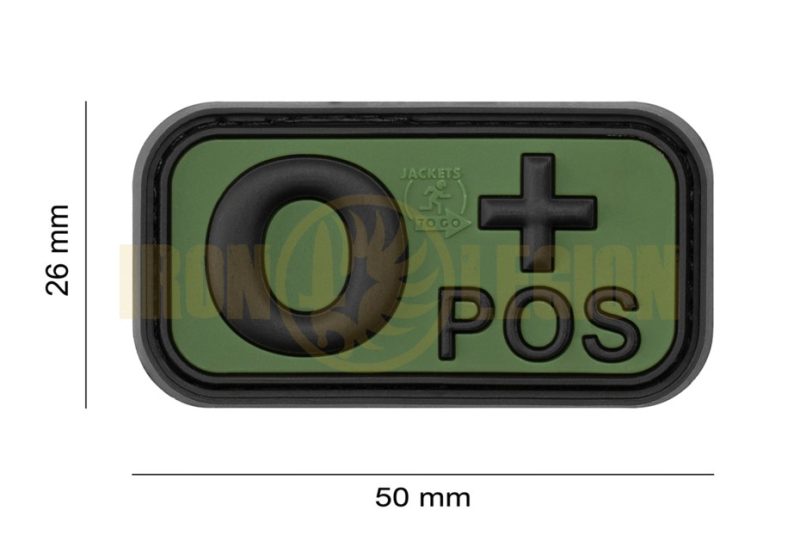 Bloodtype Rubber Patch JTG