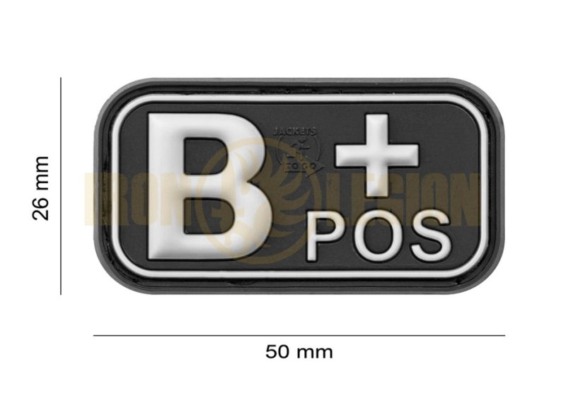 Bloodtype Rubber Patch JTG