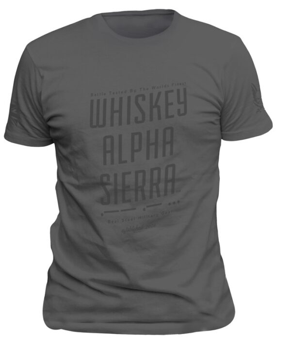 Tričko WHISKEY ALPHA SIERRA T-SHIRT Warrior