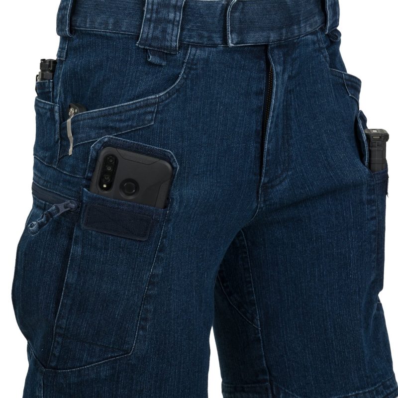 Kraťasy UTS® (URBAN TACTICAL SHORTS®) 11 - DENIM STRETCH Helikon