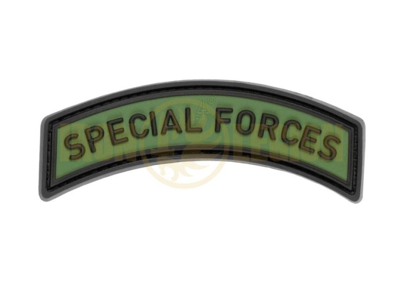 Special Forces Tab Rubber Patch JTG