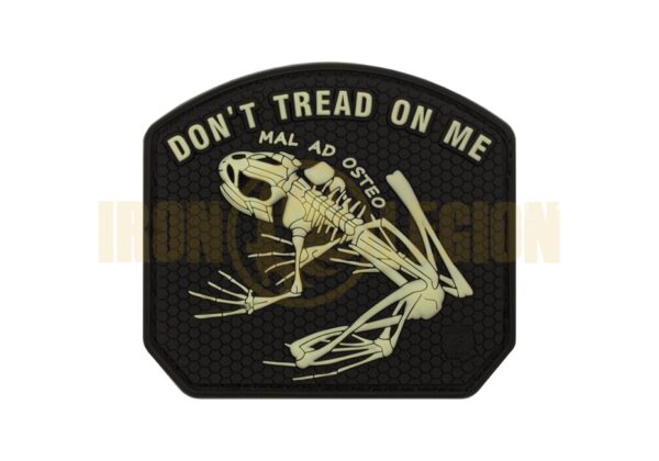 Don't Tread on me Frog Rubber Patch JTG
