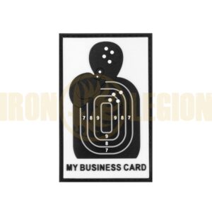 My Business Card Rubber Patch JTG