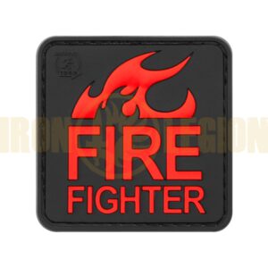 Fire Fighter Rubber Patch JTG