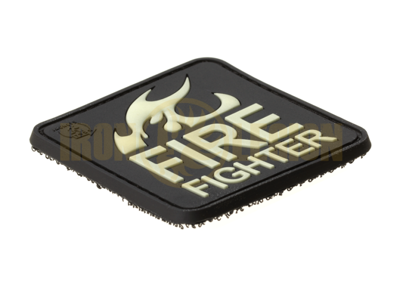 Fire Fighter Rubber Patch JTG