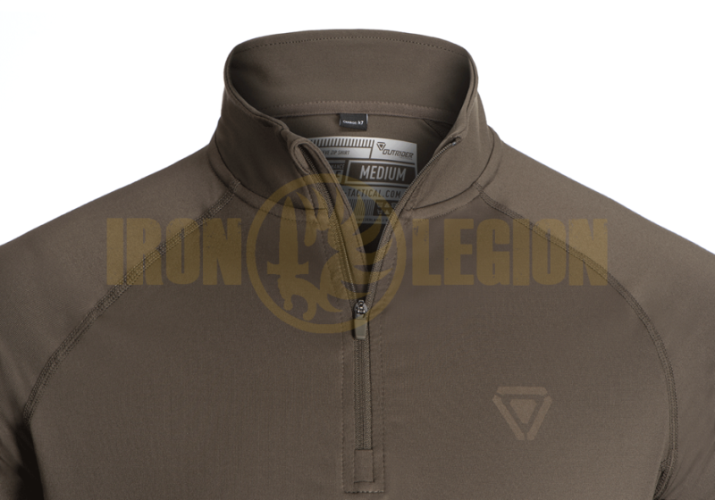 Tričko T.O.R.D. Long Sleeve Zip Shirt Outrider Tactical