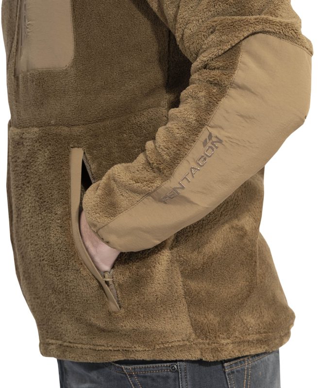 Mikina GRIZZLY FULL ZIP SWEATER Pentagon